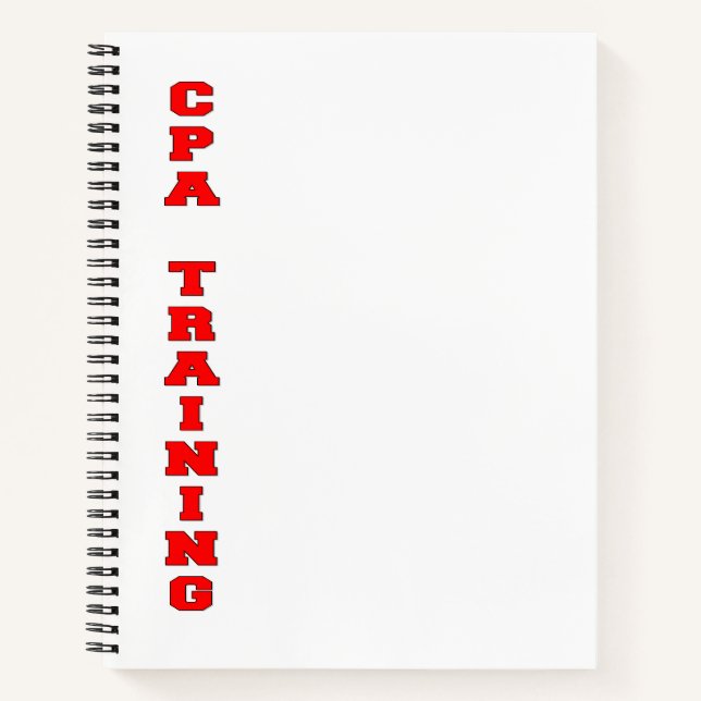CPA Training Notebook (Front)