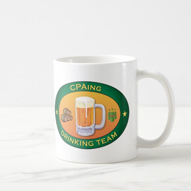 CPAing Drinking Team Coffee Mug (Right)