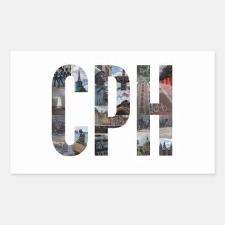 CPH Copenhagen Denmark Sticker