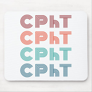 CPhT Certified Pharmacy Technician Pharma Tech Mouse Mat