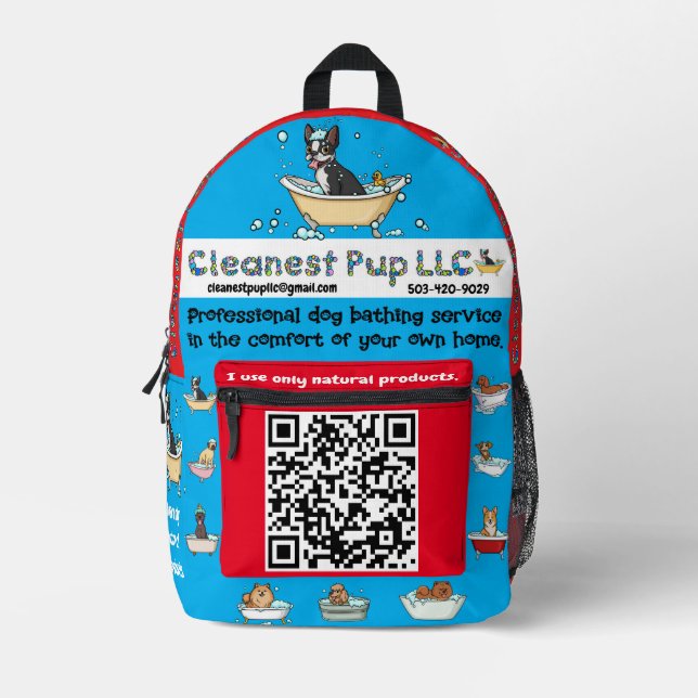 CPLLC PRINTED BACKPACK (Front)