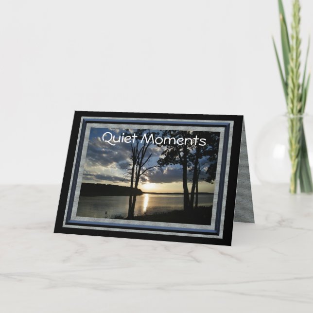 Cpnsunset#1-customise any occasion card (Front)