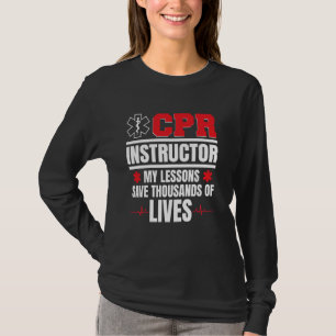 CPR Breathing Barrier CPR Pocket Mask Manikin CPR T-Shirt