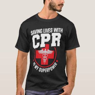 CPR Breathing Barrier Pocket Mask CPR Manikin CPR T-Shirt
