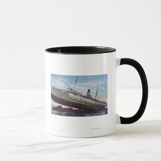 CPR SS Princess May WreckSentinel Island, AK Mug (Right)