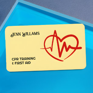 CPR Trainer Business Card