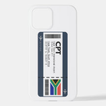 CPT Cape Town Boarding Pass - South Africa