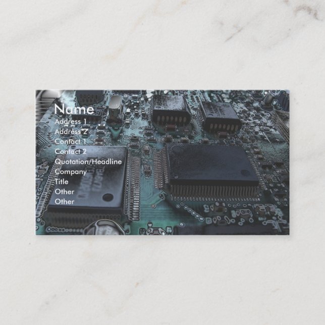 CPU BUSINESS CARD (Front)