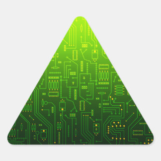 cpu triangle sticker