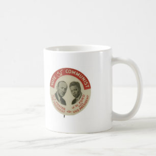 CPUSA Foster/Ford 1932 Presidential Election Mug