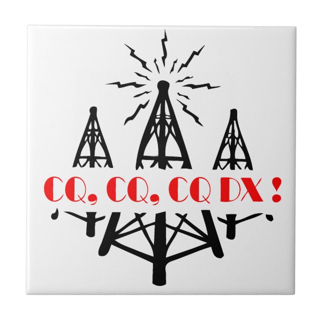 CQ DX TILE (Front)