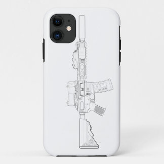 CQBR MK18 Mod 0 iPhone 11 Case