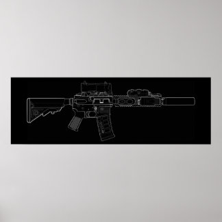 CQBR MK18 Mod 0 Poster