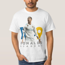 CR7 Ronaldo Academy Football T-Shirt ⚽