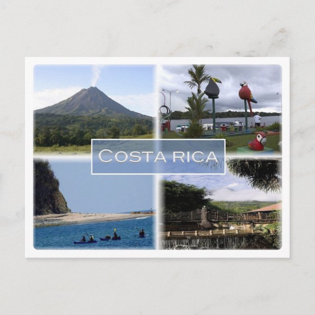 CR Costa Rica - Tortuguero National Park - Postcard (Front)
