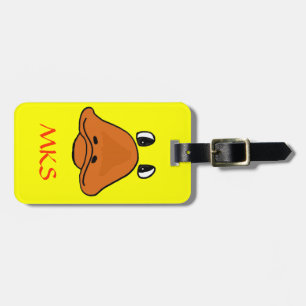 CR- Funny Duck Face Luggage Tag