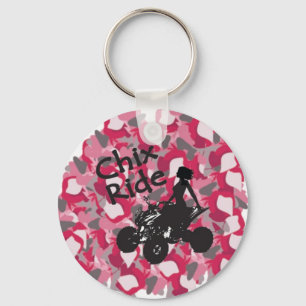 CR Pink Camo Keychain
