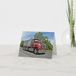 CRA Dump Truck Note Card