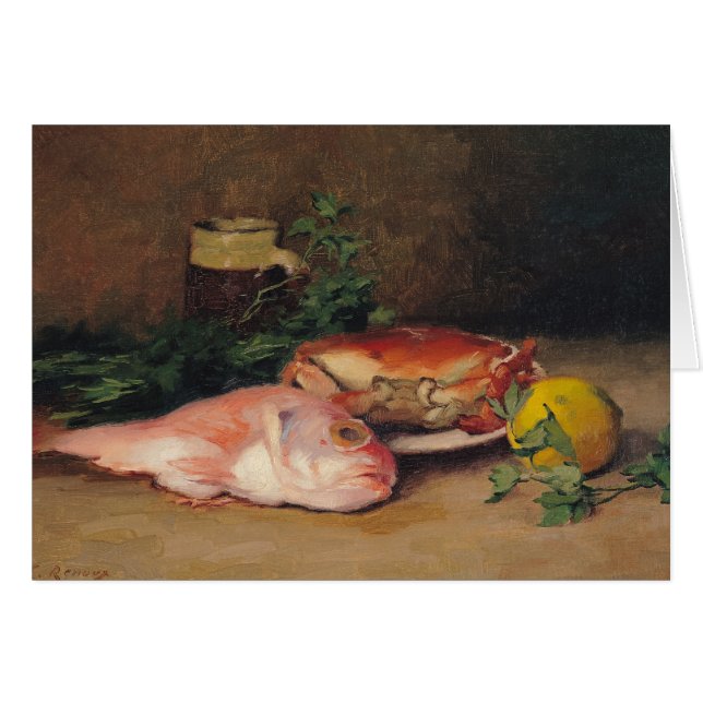 Crab and Red Mullet (Front Horizontal)