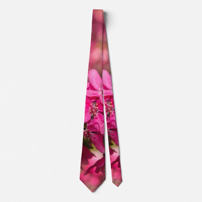 Crab Apple Blooms Neck Tie (Front)