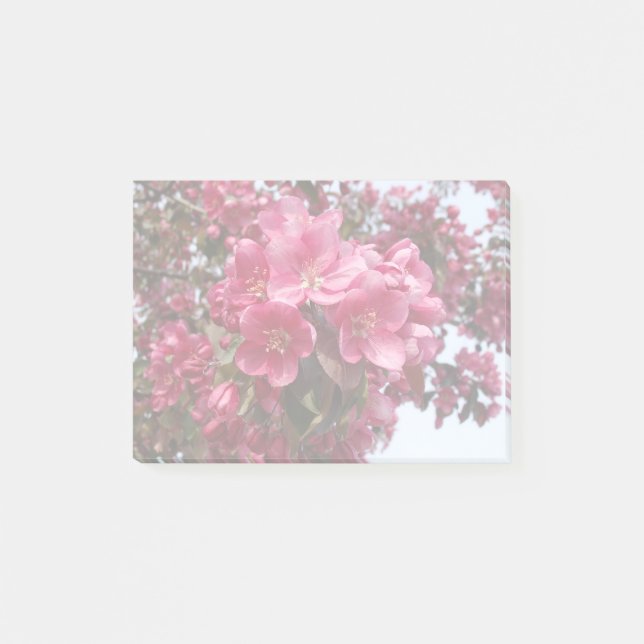 Crab Apple Blossoms Post-it Notes (Front)