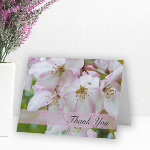 Crab Apple Blossoms Thank You for Your Sympathy