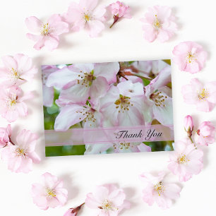 Crab Apple Blossoms Thank You for your Sympathy Card