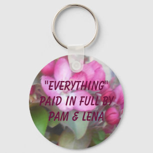 Crab Apple Design Keychain