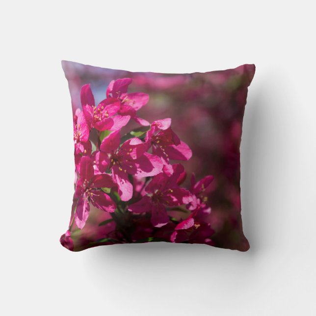 Crab Apple Shadows Cushion (Front)