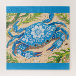 Crab art jigsaw puzzle