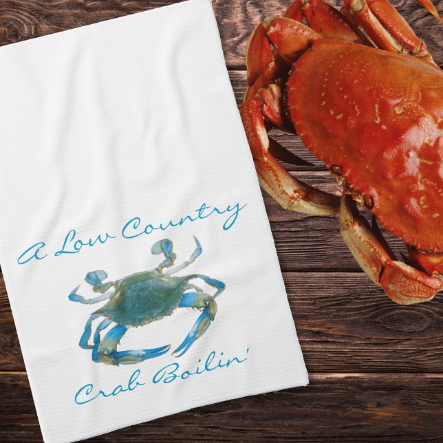 Crab Boil Kitchen Towel (Creator Uploaded)