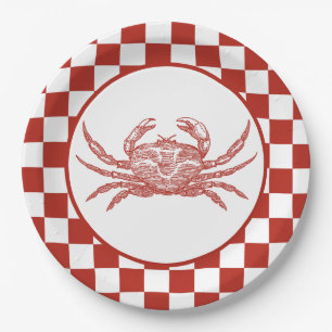 Crab Boil Paper Plate