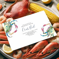 Crab Boil Summer Party Invitation