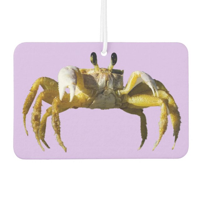 Crab Car Air Freshener (Front)