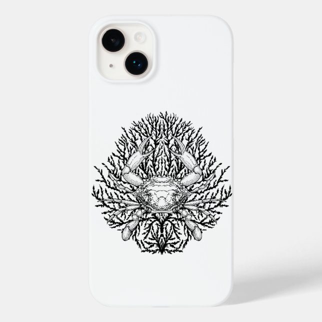 Crab Case-Mate iPhone Case (Back)