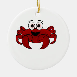 Crab Ceramic Tree Decoration