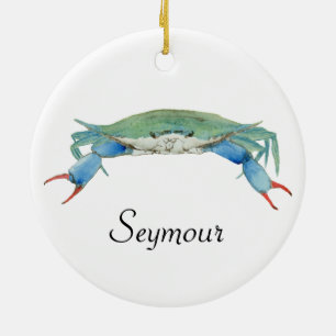 Crab Ceramic Tree Decoration