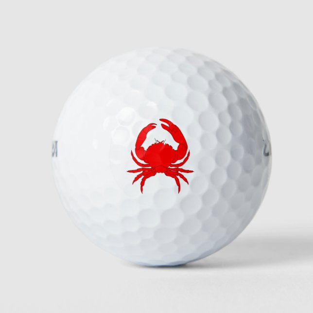 Crab-cute-crabs-ocean-spongebob-funny-cartoon-sea Golf Balls (Front)