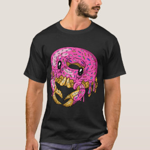Crab cute pink doughnut T-Shirt
