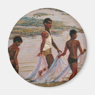 crab dance magnet