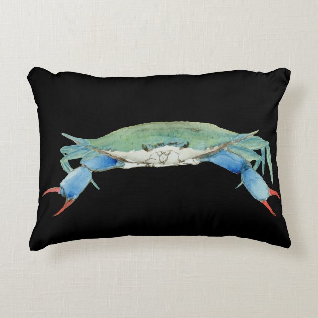 Crab Decorative Cushion (Front)