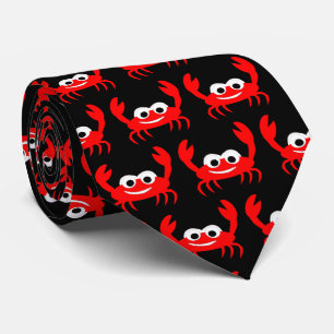 Crab Design Black Tie