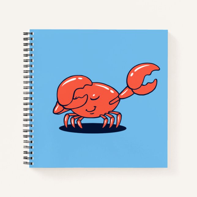 Crab Doing The Dab Notebook (Front)
