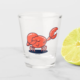 Crab Doing The Dab Shot Glass