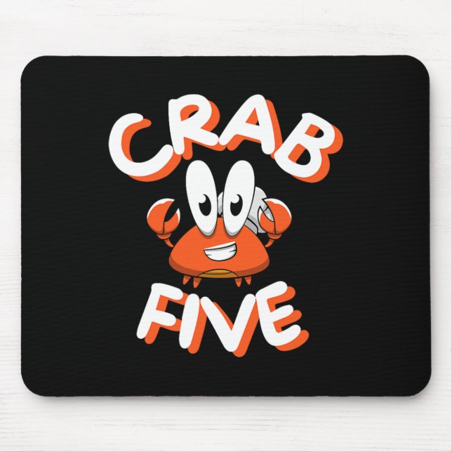 Crab Five  Mouse Mat (Front)