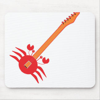Crab Guitar Mouse Mat