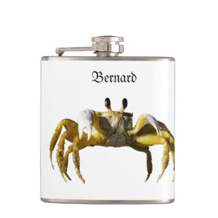 Crab Hip Flask