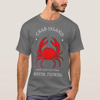 Crab Island Destin Florida Sandbar Souvenir  T-Shirt