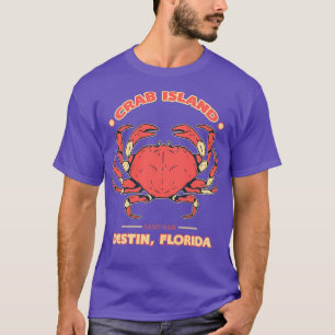 Crab Island Destin Souvenir Classic TShirt