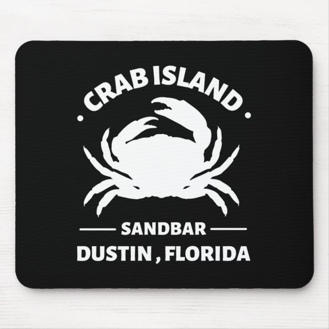 crab island sandbar florida mouse mat (Front)